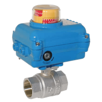 KUA-KA Brass Ball Valve with Electric Actuator